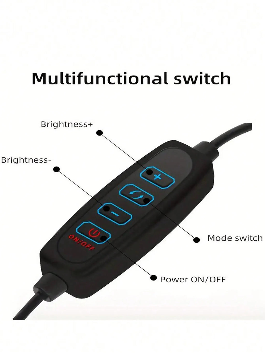 110cm tripod stand+O-clip, equipped with 10 inch live streaming ring fill light and selfie live streaming artifact